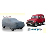 Auto-Kart Car Body Cover for Maruti Suzuki Gypsy, silver