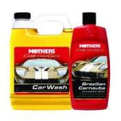 COMBO- Mothers California Gold Car Wash+ Brazilian Cleaner/Wax Liquid