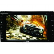 Xenos ORCA A 2 Din DVD Player with Navigation, black