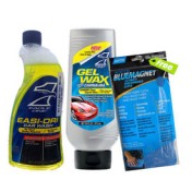 COMBO-Eagle One Easi Dri Car Wash+ Eagle One Gel Wax With Carnuaba+ Norton All Purpose Microfiber