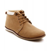 Roony Tan Ankle Length Shoes